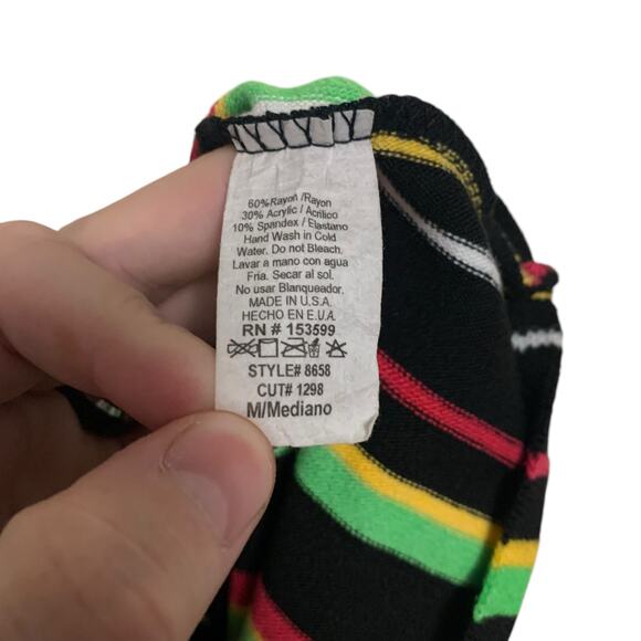 Fashion Nova One Shoulder Puff Sleeve Sweater Womens Size M - Picture 7 of 8